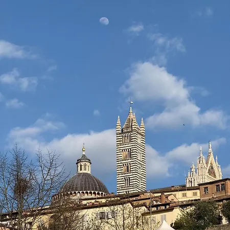 Nyaraló Casa Con Vista Sul Duomo, 400 M Da Piazza Del Campo